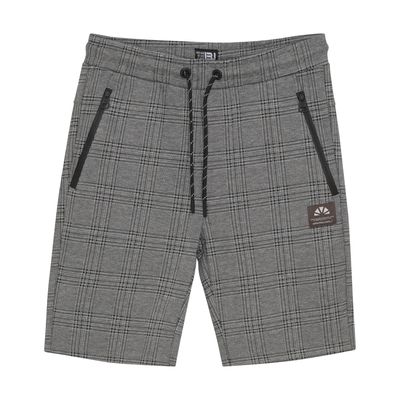 Indian Blue Jeans Jog Short Check Antra Ash 960219