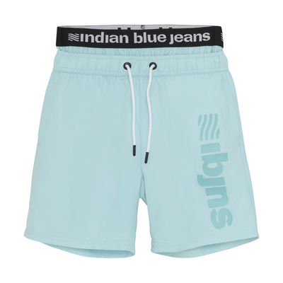 Indian Blue Jeans Beachshort Fancy Waistband Aruba Blue 960277