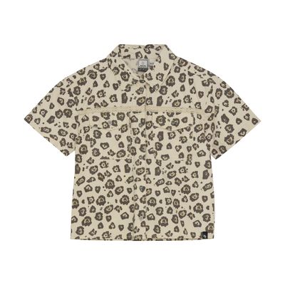 Indian Blue Jeans Parachute Animal Shirt Sandshell 970258