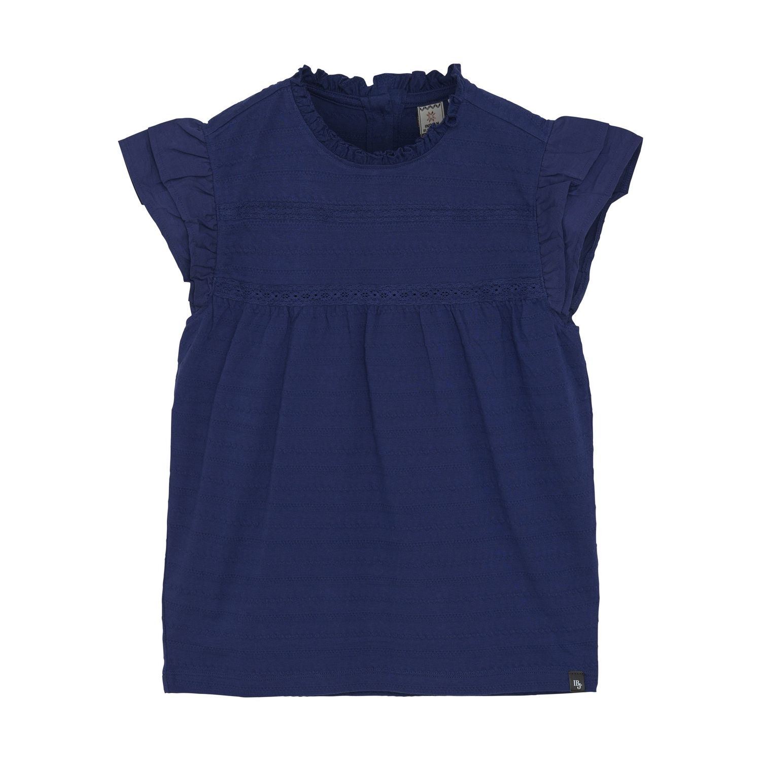 Indian Blue Jeans Shirt Ruffle Blueprint 970193