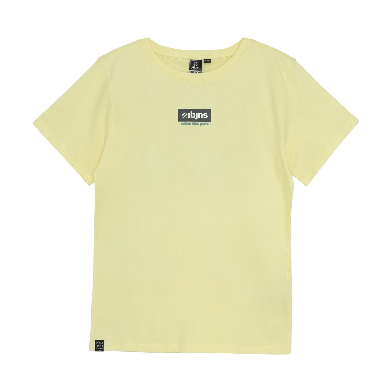 Indian Blue Jeans T-Shirt CM Backprint Lemonade 960206