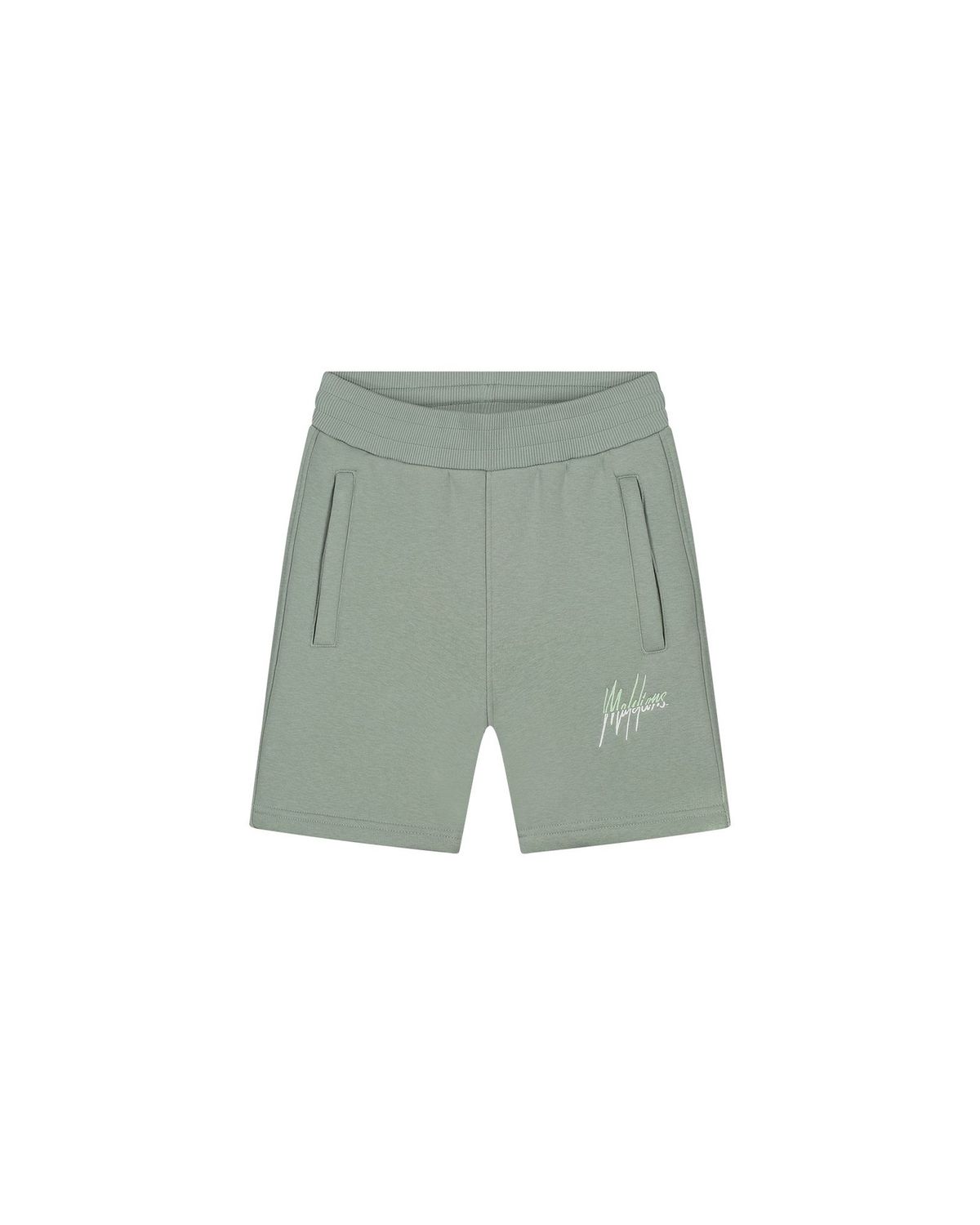 Malelions Junior Split Shorts Agave Green