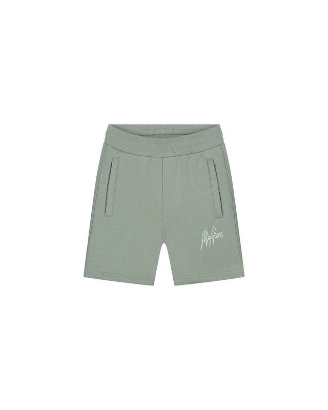 Malelions Junior Split Shorts Agave Green