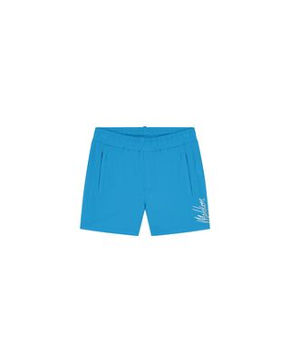 Malelions Junior Split Swim Shorts Aqua Blue