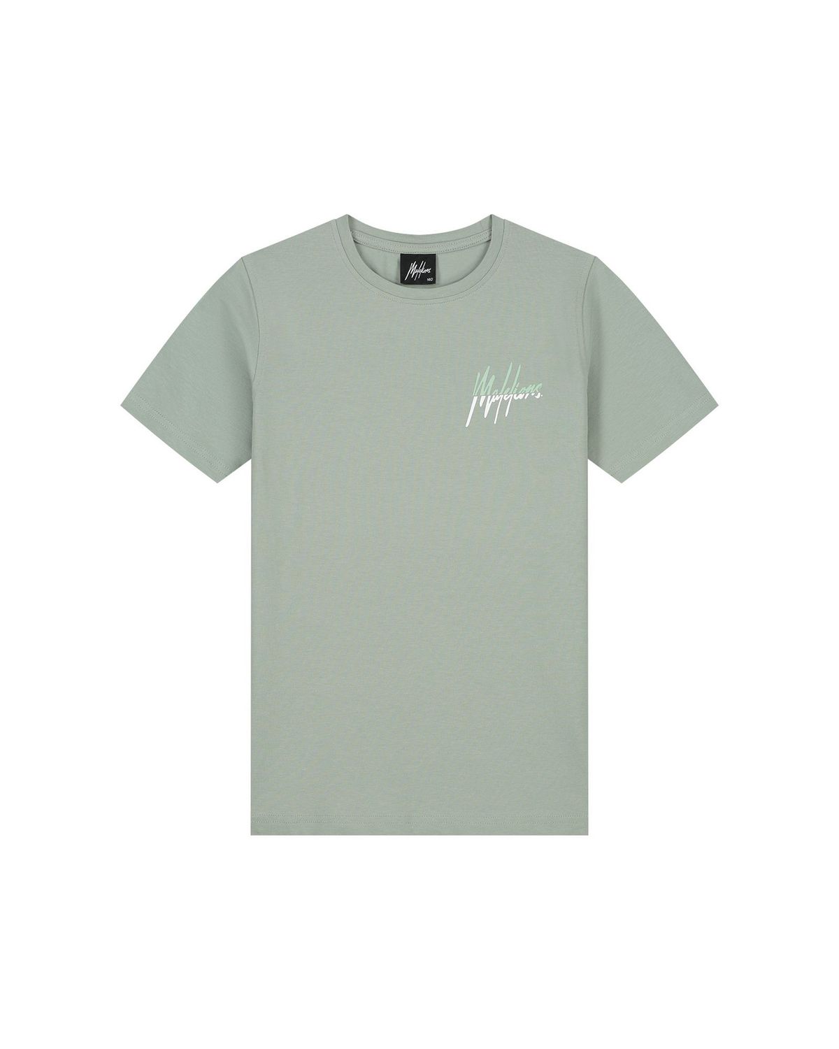 Malelions Junior Split T-Shirt Agave Green