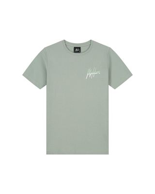 Malelions Junior Split T-Shirt Agave Green