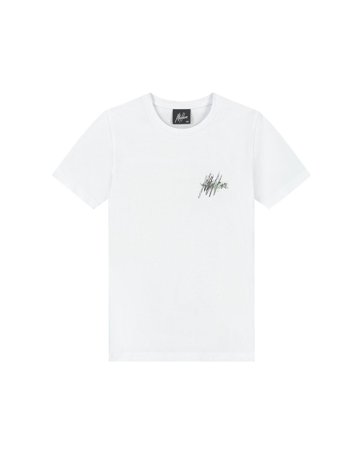Malelions Junior Splash T-Shirt White