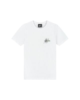 Malelions Junior Splash T-Shirt White