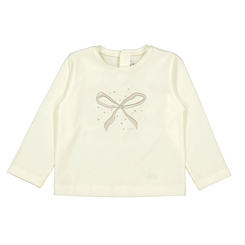 Mayoral L/s basic t-shirt             Macchiato  116