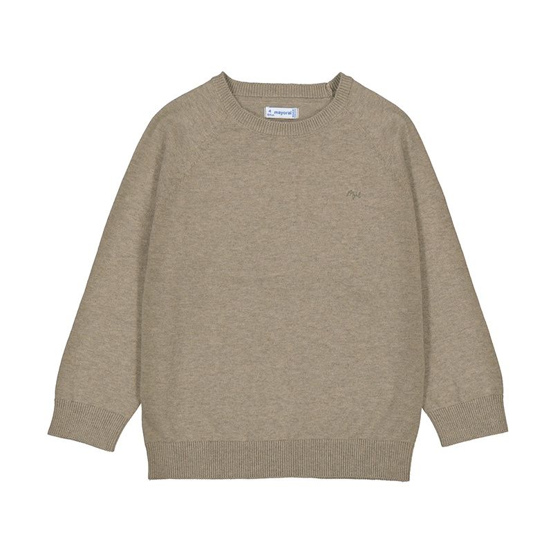 Mayoral Basic cotton jumper w/round   H. Mole    323