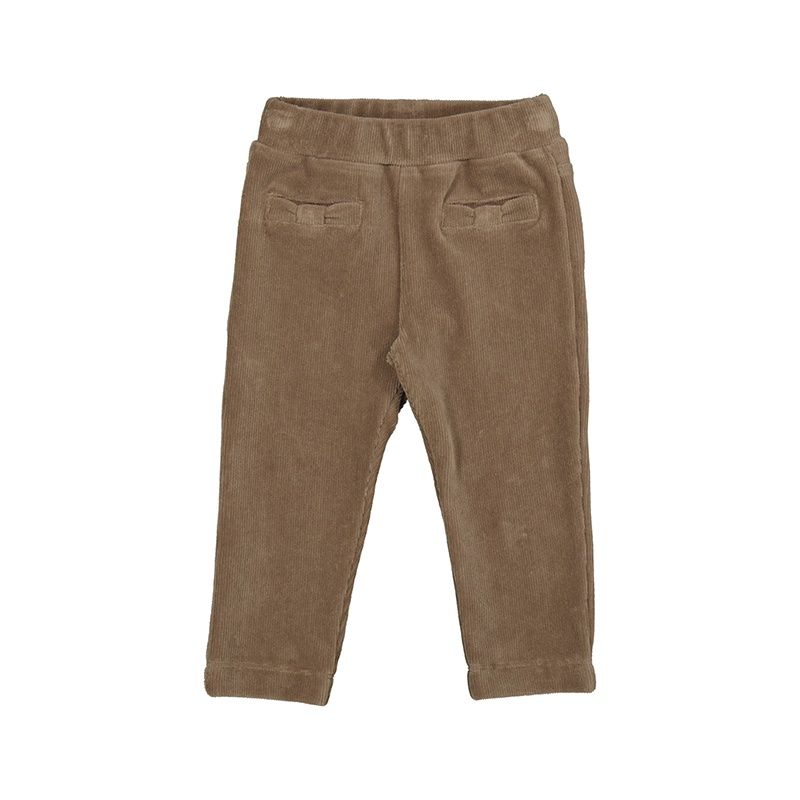 Mayoral Basic cord knit trousers      Cinammon   514