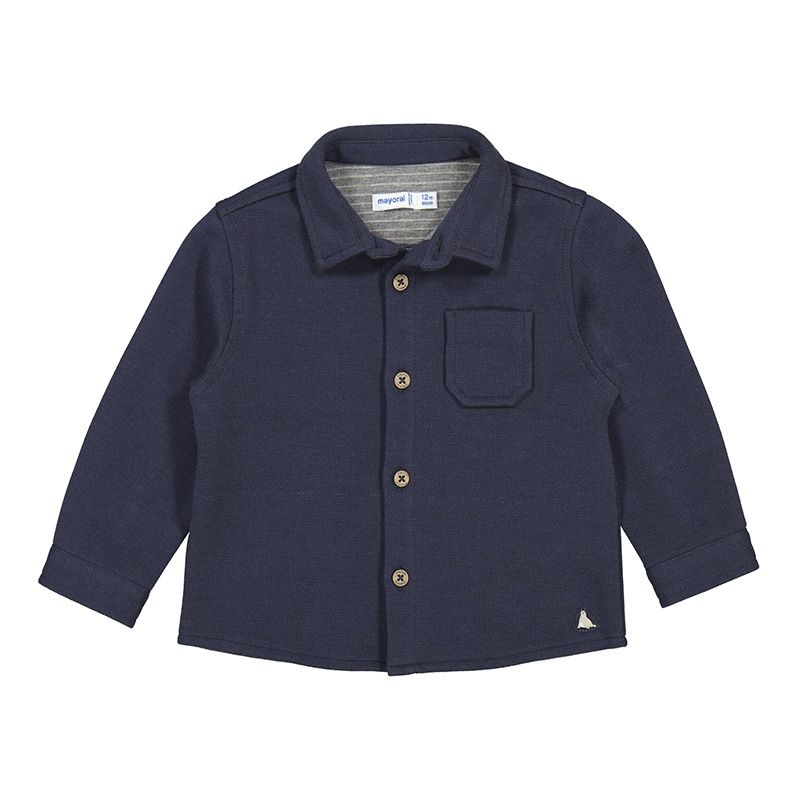Mayoral double knit overshirt         Night      2106