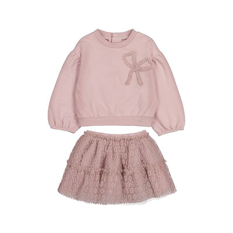 Mayoral Tulle skirt set               Crystal    2923