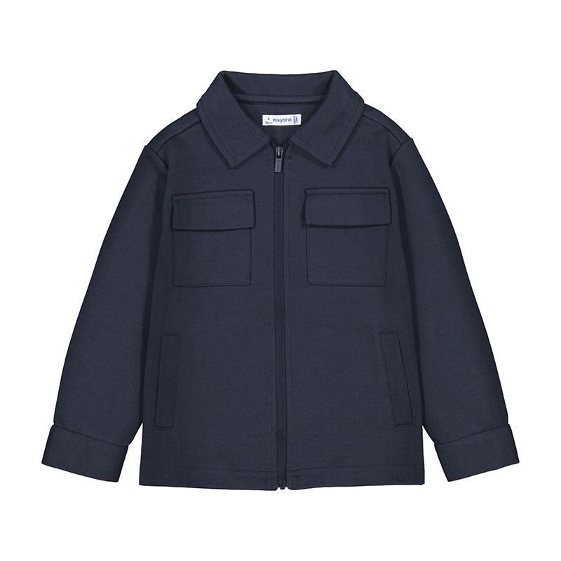 Mayoral interlock overshirt           Navy       4125