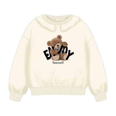 Mayoral Ruffled collar pullover       Macchiato  4430