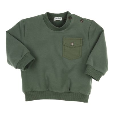 Gymp Sweater Carbondoux Green 352-5802-20