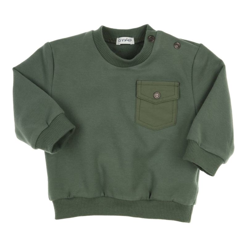 Gymp Sweater Carbondoux Green 352-5802-20