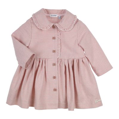 Gymp Dress Carly Old Rose - Off White 470-5686-10