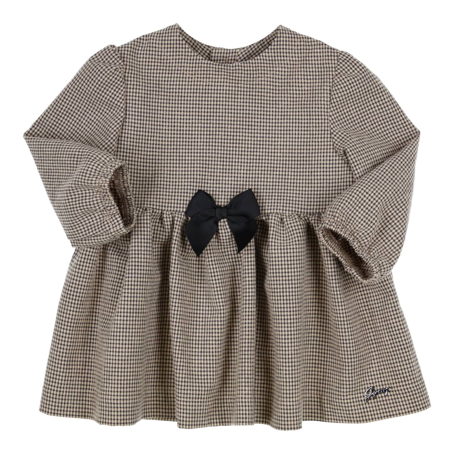 Gymp Dress Bess Beige - Black 470-5862-10