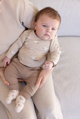 Feetje Sokken - Sleepy Sheepy Offwhite melange