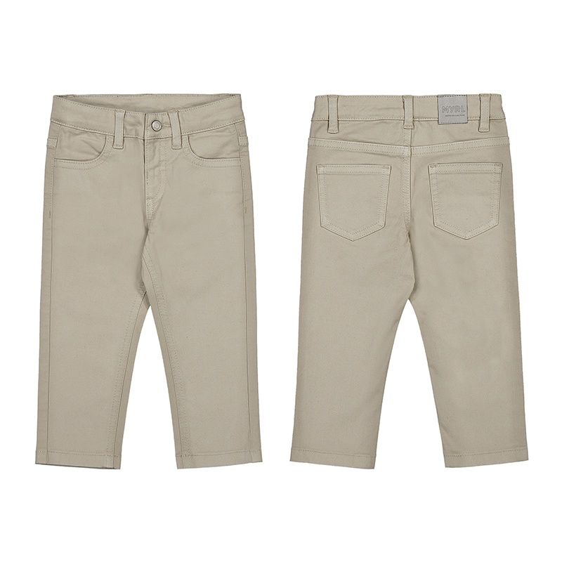 Mayoral 5 pocket slim fit basic pant  Chai       563