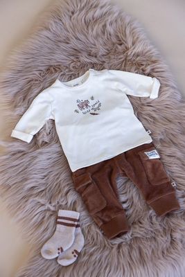 Feetje Sokken - Wild World Taupe melange