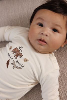 Feetje Longsleeve - Wild World Offwhite