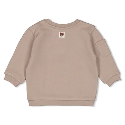 Feetje Sweater - Wild World Grijs