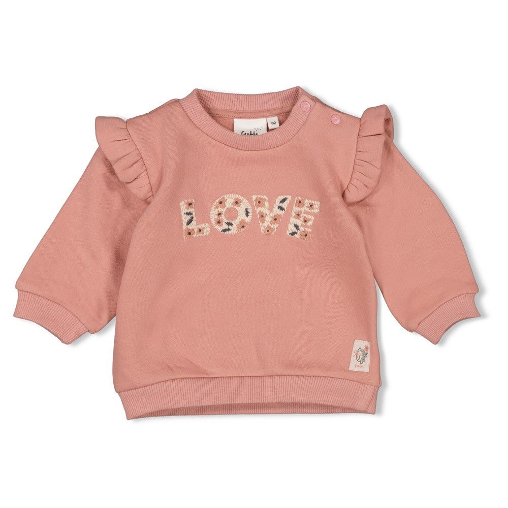 Feetje Sweater - Woodland Bloom Mauve