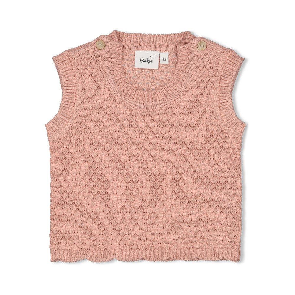 Feetje Spencer gebreid - Woodland Bloom Roze