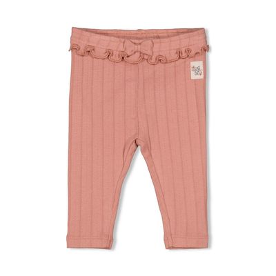 Feetje Legging pointelle rib - Woodland Bloom Mauve