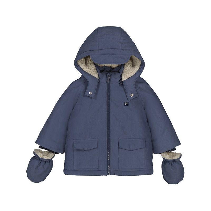 Mayoral Parka coat                    Blue Whale 2421