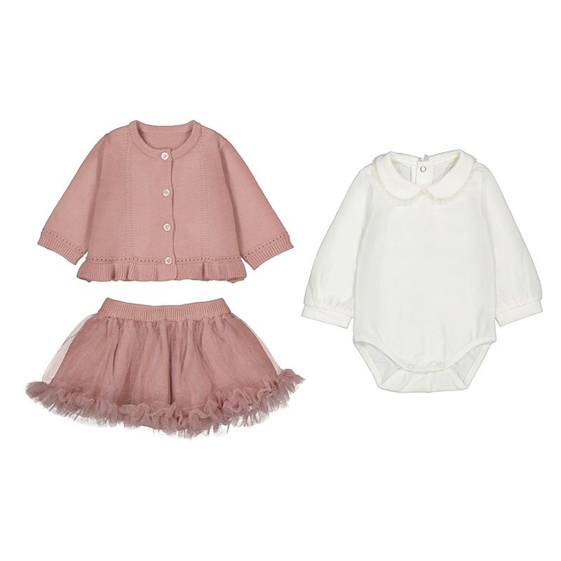 Mayoral 3 pcs skirt set               Petal      2830