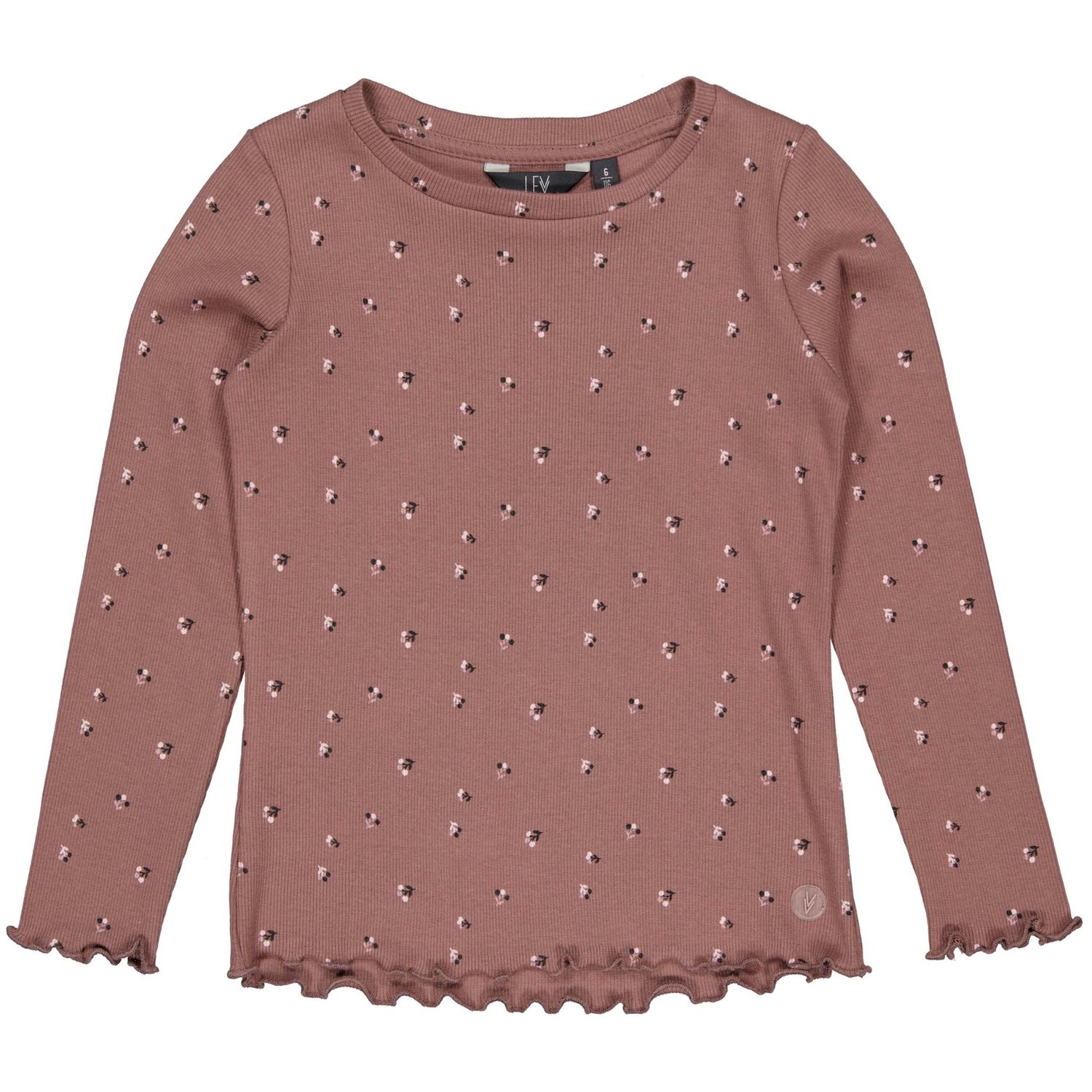 Levv SHIRT LW252VALERIA AOP Pink Dot