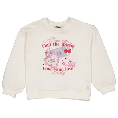 Quapi Meisjes SWEATER QW252HARVE Ivory White