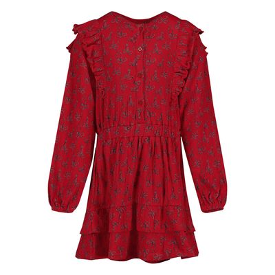 Quapi Meisjes DRESS QW252HADASSA AOP Red Bow