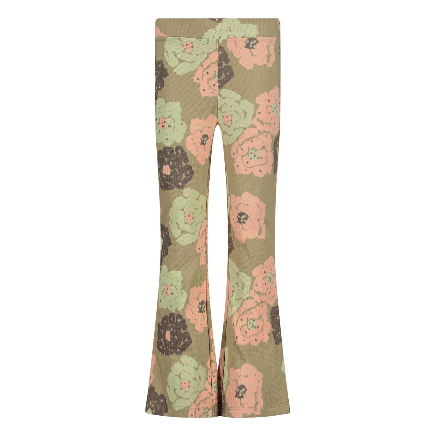 Quapi Meisjes PANTS QW251HOLT AOP Green Flower