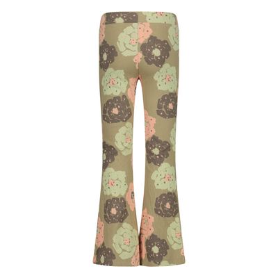 Quapi Meisjes PANTS QW251HOLT AOP Green Flower