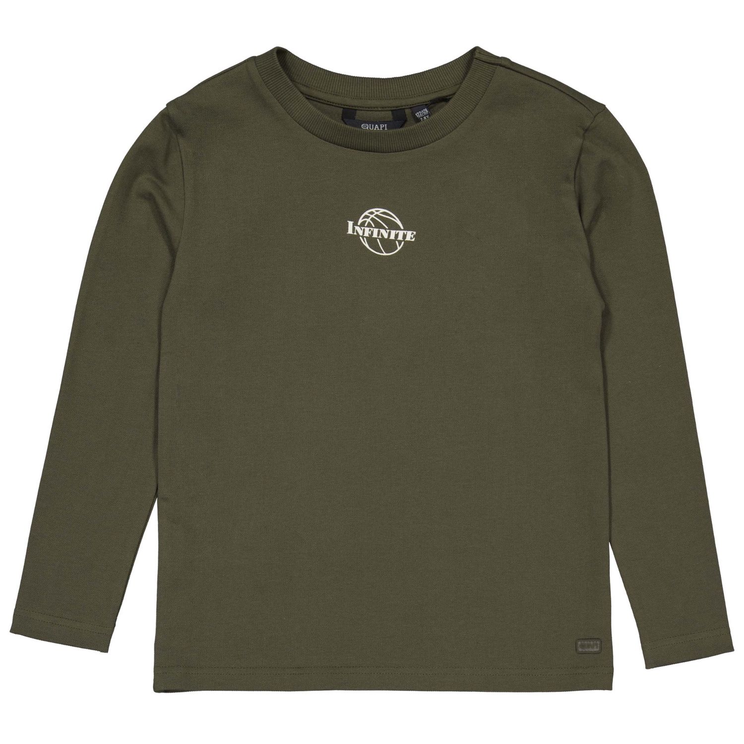 Quapi Jongens SHIRT QW252HADDAN Dark Green