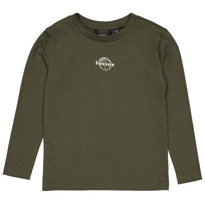 Quapi Jongens SHIRT QW252HADDAN Dark Green
