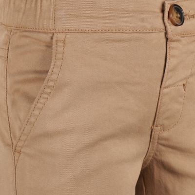 Koko Noko Trousers loose fit Dark sand O56801-37