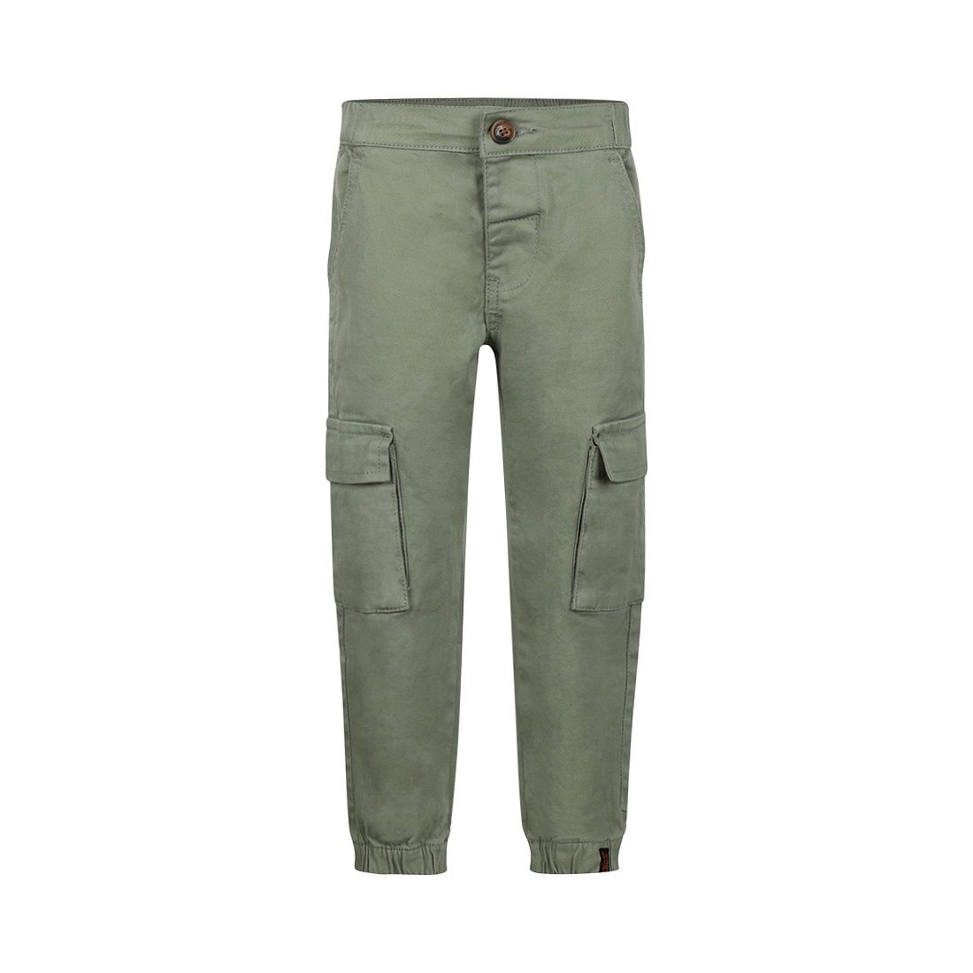 Koko Noko Trousers loose fit cargo Green O56884-37