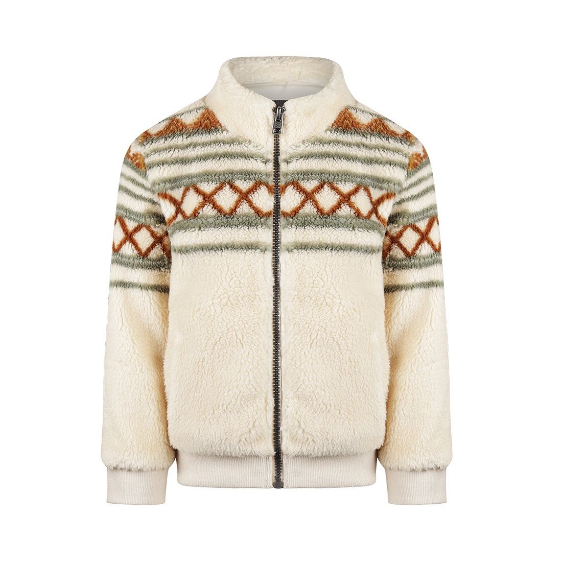 Koko Noko Cardigan with collar  Off white O56885-37