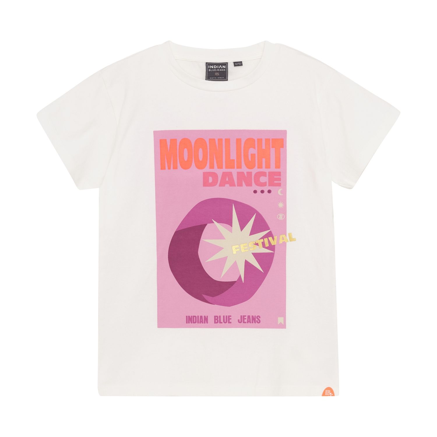 Indian Blue Jeans T-shirt Moonlight  Cloud 970358