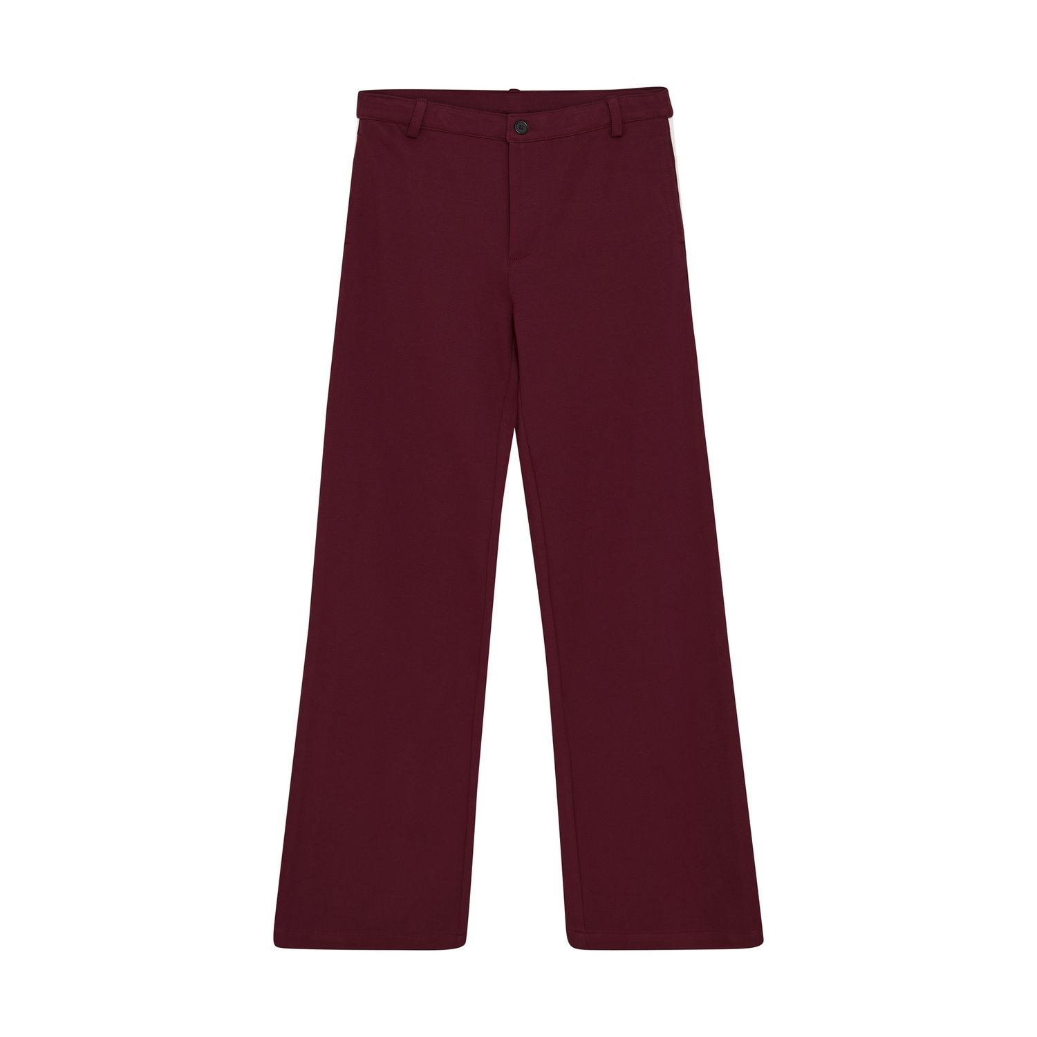 Indian Blue Jeans Pants Wide Leg  Red Plum 970414