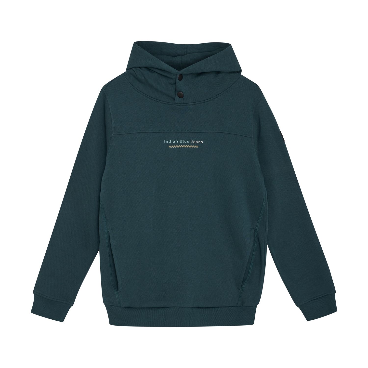 Indian Blue Jeans Hoodie Chest &amp; Backprint Gulf Coast 960367