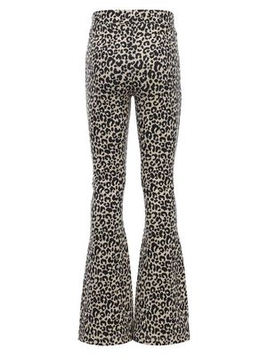 LOOXS Little Little jaquard pants sandy leopard