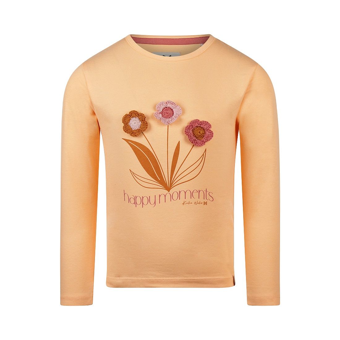 Koko Noko T-shirt ls Peach O56982-37