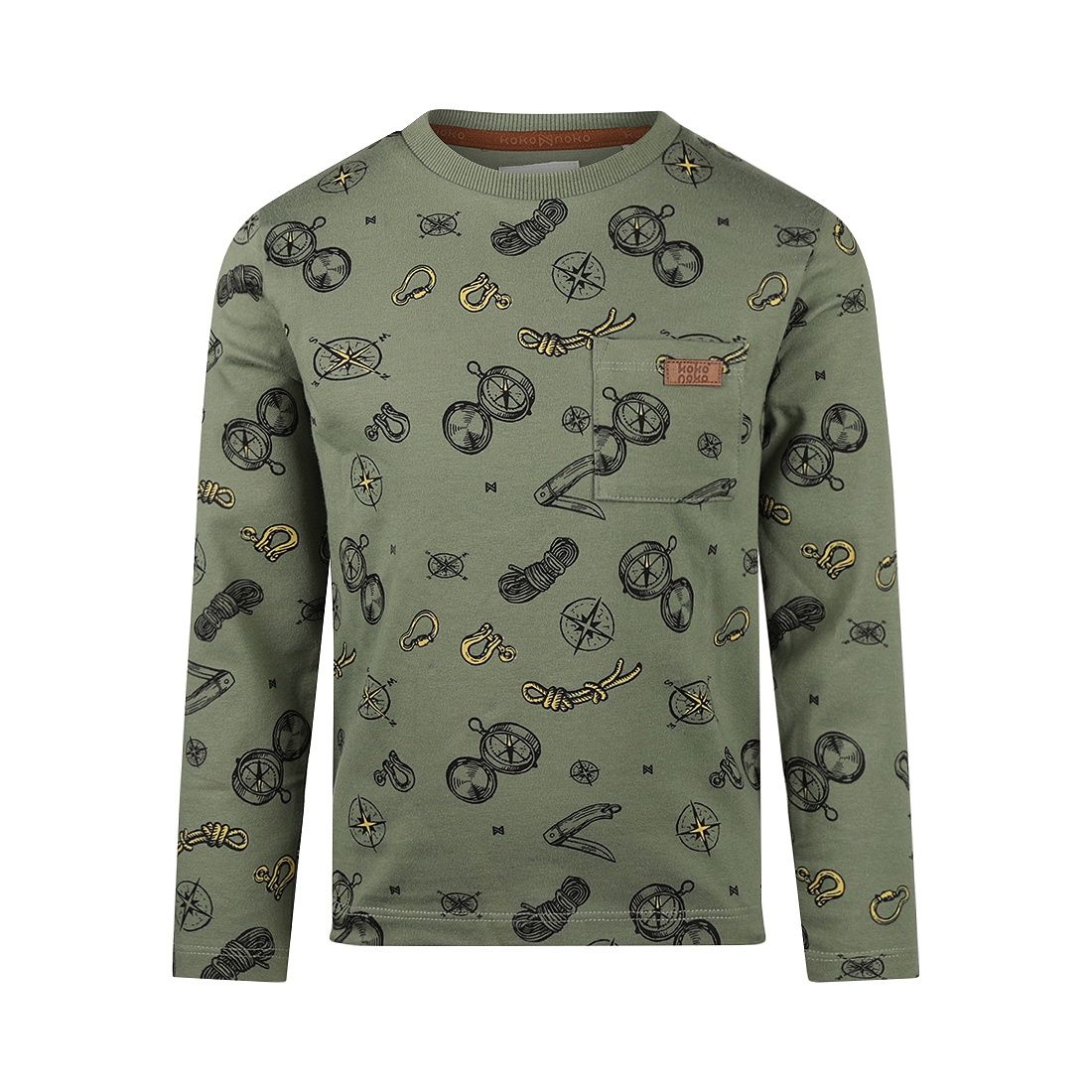 Koko Noko T-shirt ls Green O56887-37