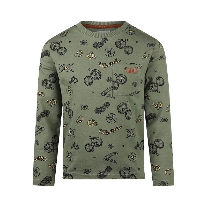 Koko Noko T-shirt ls Green O56887-37